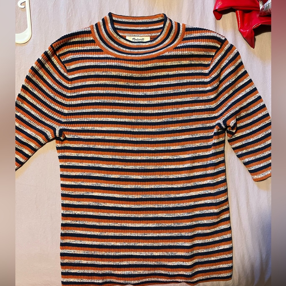Madewell Short Sleeved Sweater